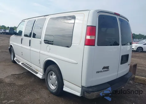 2003 GMC Savana Rv G1500 z USA, uszkodzony, nr VIN 1GDFG15T131174880